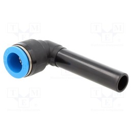 1 pcs x FESTO-153069 - Push-in fitting, angled 90°, -0.95÷6bar, Gasket: NBR rubber, QS