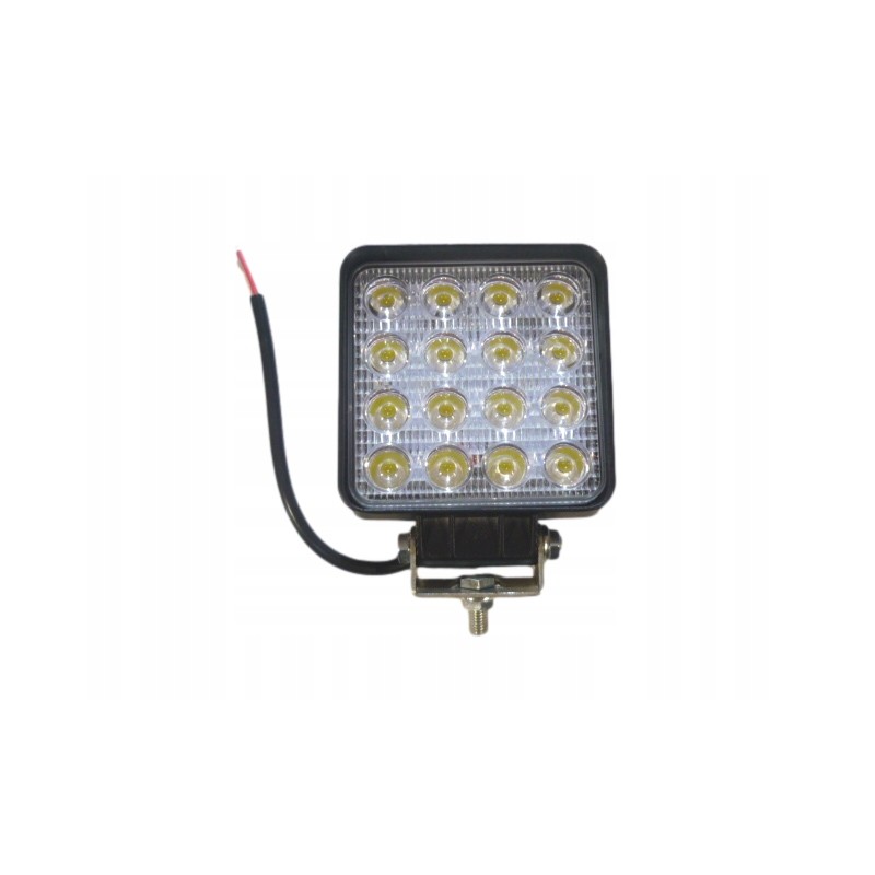 Work lamp 16 LED 12v 24v square halogen lamp