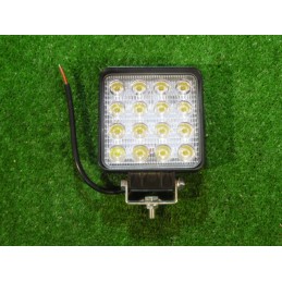 Work lamp 16 LED 12v 24v square halogen lamp