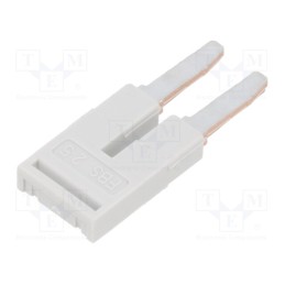 2 pcs x PHOENIX CONTACT - 3038969 - Comb bridge, ways: 2, grey, Width: 5mm, UL94V-0