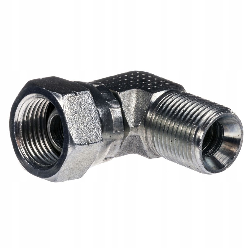Hydraulic adjustable elbow, thread 3 8 bsp