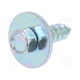 1 pcg x ROMIX - 45099 - Screw, 10pcs, Ford,Mercedes,Opel, OEM: 2026706, L: 15.8mm, steel