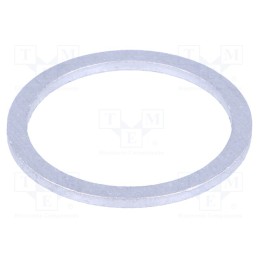 5 pcs x ELESA+GANTER - DIN 7603-AL-10-13,5-A - Gasket, aluminium, Thk: 1mm, Øint: 10mm, Øout: 13.5mm, DIN 7603
