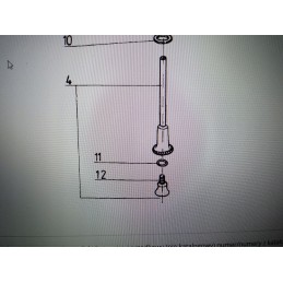 Fuel filter bottom cap mf 3 7111604