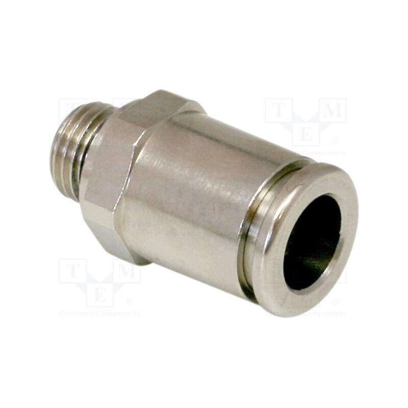 1 pcs x SCHMALZ-STV-GE-G1/4-AG-12 - Straight push-in fitting, G1/4-AG, -20÷80°C, 12mm, STV-GE