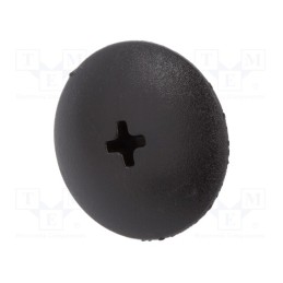 1 pcg x ROMIX - 10905 - Trim clip, 10pcs, VW, OEM: 1H0819055B, L: 19mm, polyamide, black