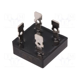 1 pcs x DC COMPONENTS - MBR252 - Bridge rectifier: single-phase, Urmax: 200V, If: 25A, Ifsm: 400A