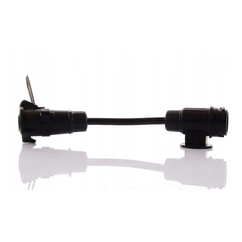 Adapter with extension euro plug 13 7 pin, cable 15 cm