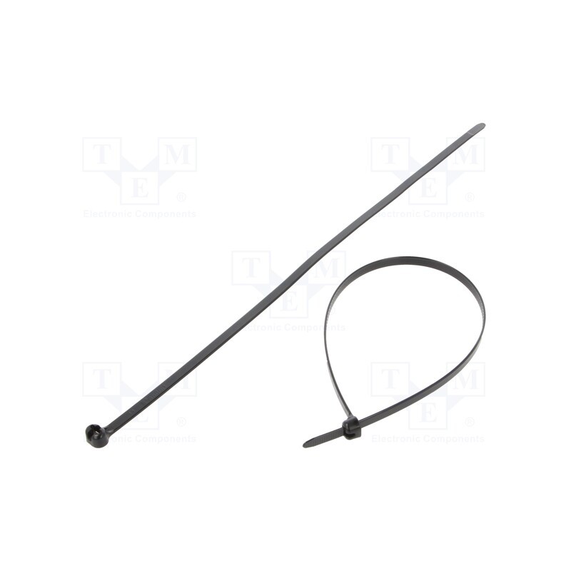 250 pcs x PANDUIT - BT4LH-TL300 - Cable tie, with a metal clasp, L: 378mm, W: 7mm, polyamide, 534N