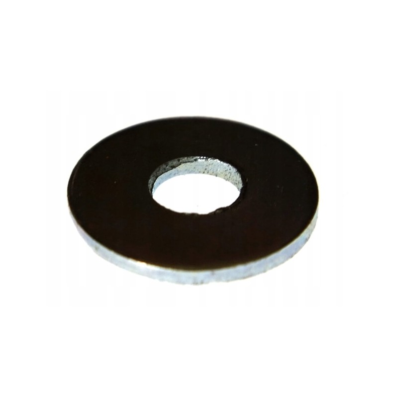 C 360 round washer m6, rough galvanized, enlarged