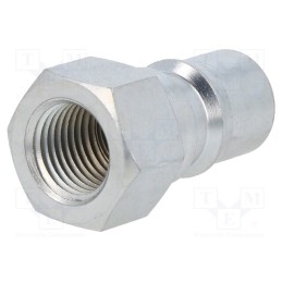 1 pcs x PNEUMAT-246.54 OC - Quick connection coupling, max.280bar, G 1/2', ISO 7241-1 B