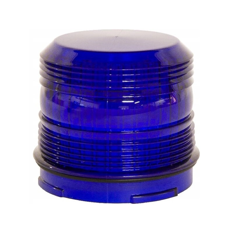 Blue flash lamp shade