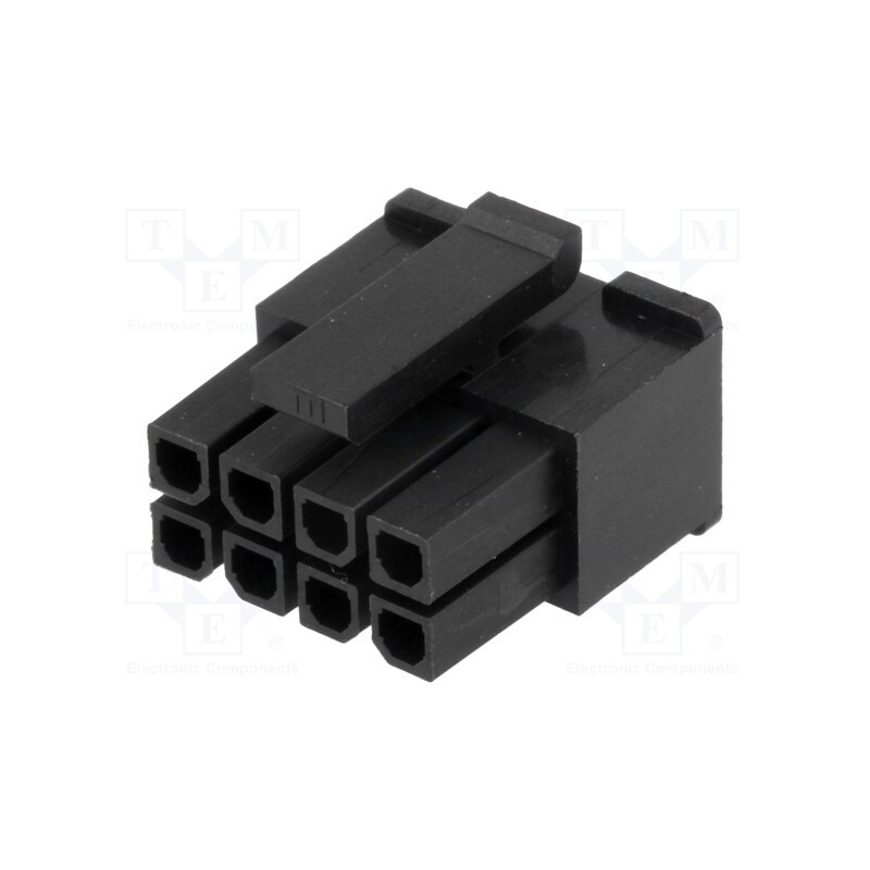 2 pcs x Amphenol Communications Solutions - MF30-HFD1-08 - Plug, wire-board, female, MF30, 3mm, PIN: 8, w/o contacts, for cable