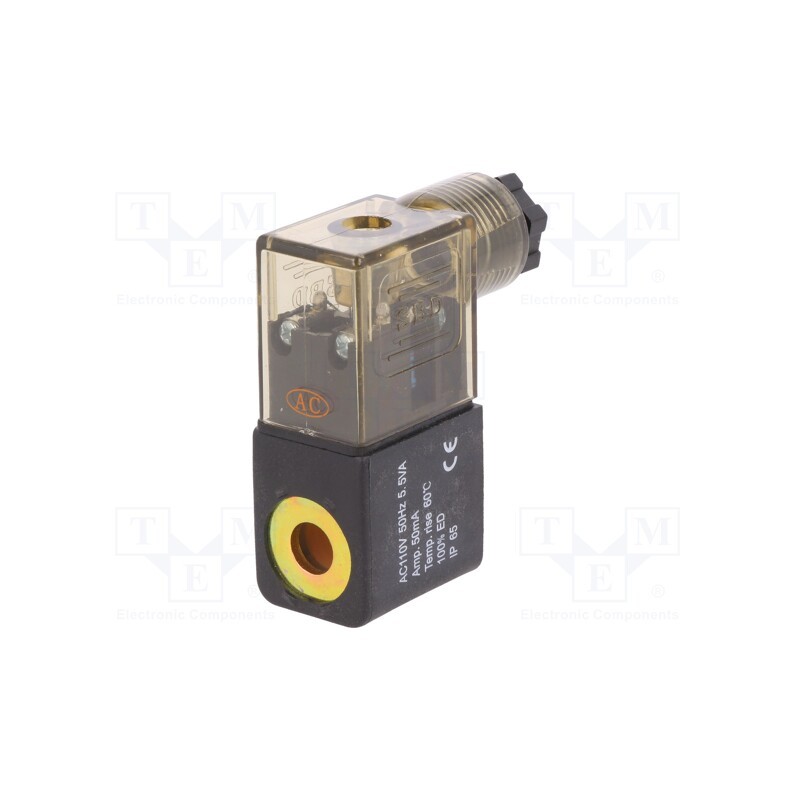 1 pcs x PNEUMAT-MS11050-KPL - Coil for solenoid valve, IP65, 4.8W, 110VAC, A: 20.8mm, B: 29mm