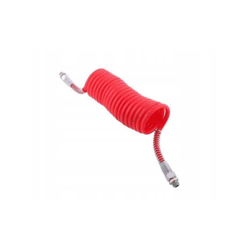 Spiral cable 16x1 5 6m thick, red Polmo