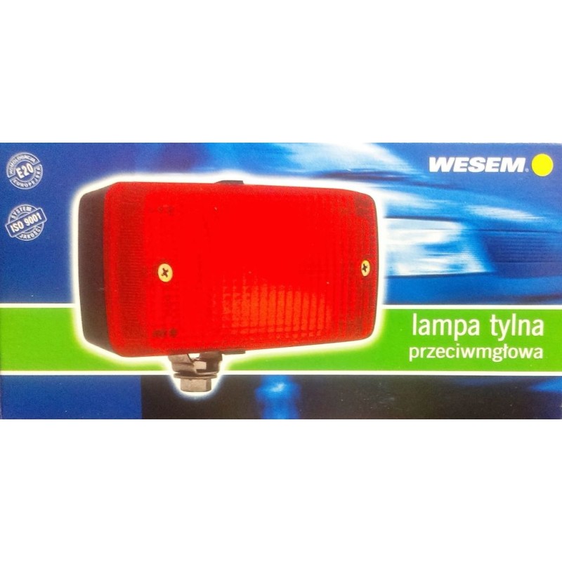 Wes rear fog lamp