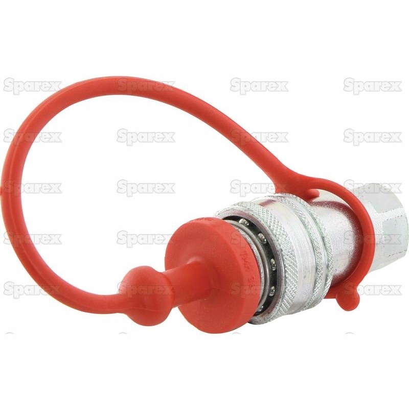 Red PVC plug 3 8 female coupling 5 pieces