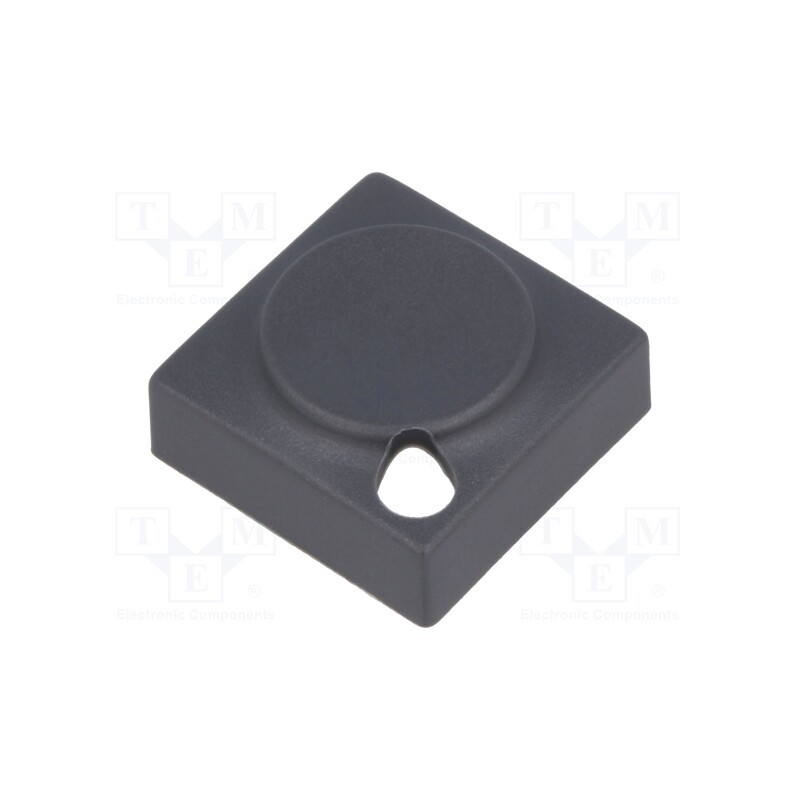 2 pcs x Marquardt - 829.000.021 - Button, rectangular, grey, polyamide, 15.5x15.5mm