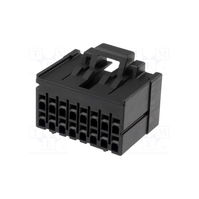 2 pcs x JST - J21DF-16V-KX-L - Plug, wire-wire/PCB, female, J2000, 2.5mm, PIN: 16, for cable, 250V