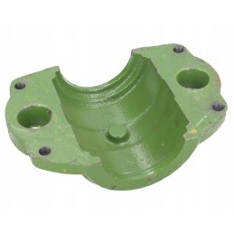 Lower mounting for half disc harrow bushings