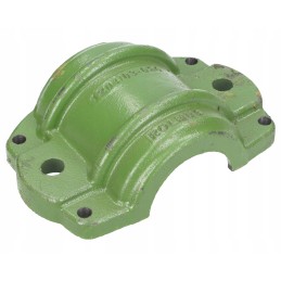 Lower mounting for half disc harrow bushings