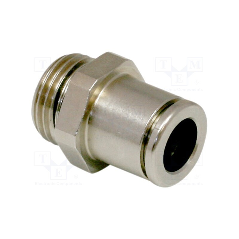 1 pcs x SCHMALZ-STV-GE-G1/2-AG-12 - Straight push-in fitting, G1/2-AG, -20÷80°C, 12mm, STV-GE