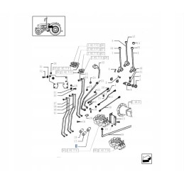 New Holland Case 5092078 CNH spacer