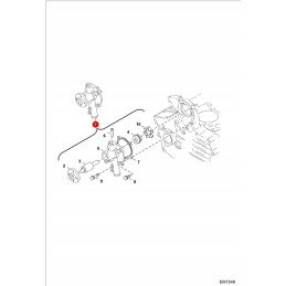 Water pump bobcat e19 e16 e17 e20 original