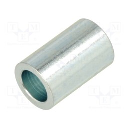 5 pcs x DREMEC - 3216/10,5X25 - Spacer sleeve, 25mm, cylindrical, steel, zinc, Out.diam: 16mm
