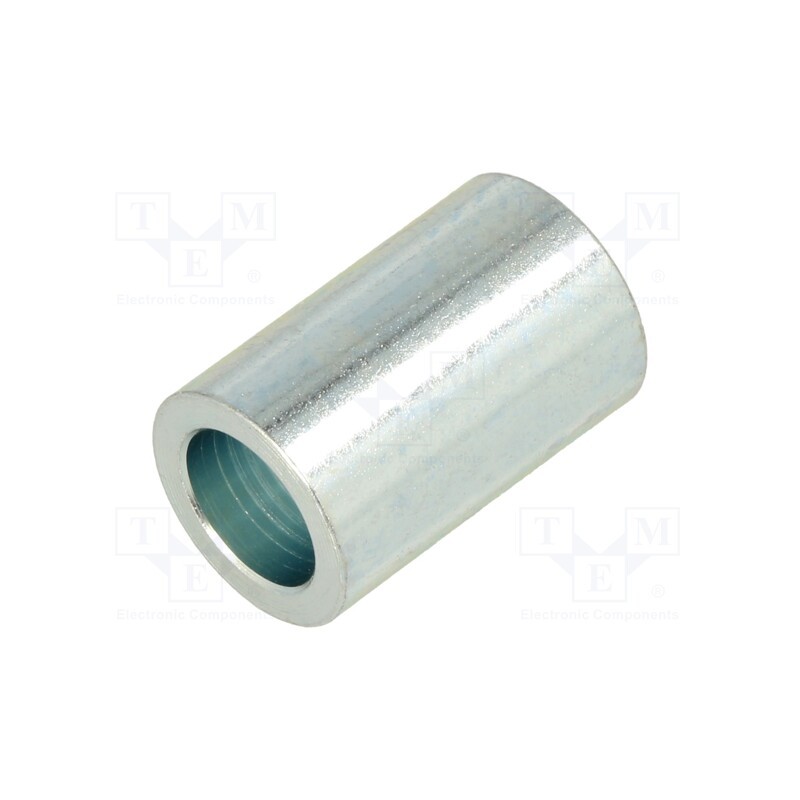 5 pcs x DREMEC - 3216/10,5X25 - Spacer sleeve, 25mm, cylindrical, steel, zinc, Out.diam: 16mm