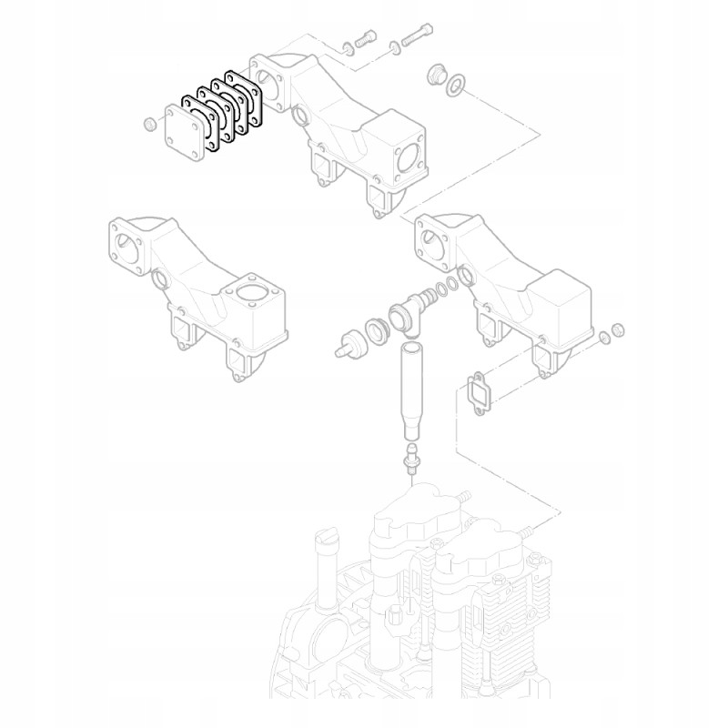 Hatz 01285600 set of filter gaskets 2g30 2g40