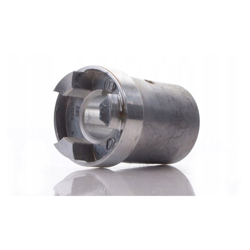 Half of a dog clutch on a 19mm shaft