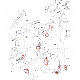 Valtra v32930110 quick connector adapter