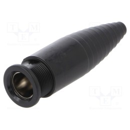 1 pcs x PRO CAR - 57621500 - Car lighter socket, car lighter mini socket x1, 16A, black