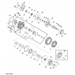 Relief valve john deere 670c 844j 9230 770d