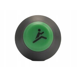 Green control switch, round, fast gear