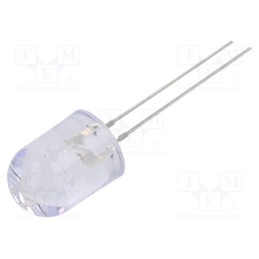 1 pcs x OPTOSUPPLY - OSO5PAA131B - LED, 10mm, orange, 12000÷14400mcd, 30°, Front: convex, 1.8÷2.6V