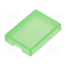 1 pcs x NKK SWITCHES - AT4117F - Cap, UB series, 17x12x3mm, green, UB