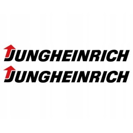 Stickers forklift inscription Jungheinrich 40 cm
