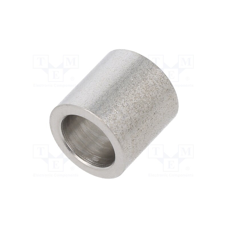 5 pcs x DREMEC - 3412/8,2X12 - Spacer sleeve, 12mm, cylindrical, stainless steel, Out.diam: 12mm
