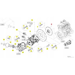 Yanmar clutch b95w tw85 tw95