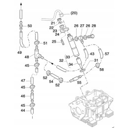 Hatz 1d fuel line tee 03989601