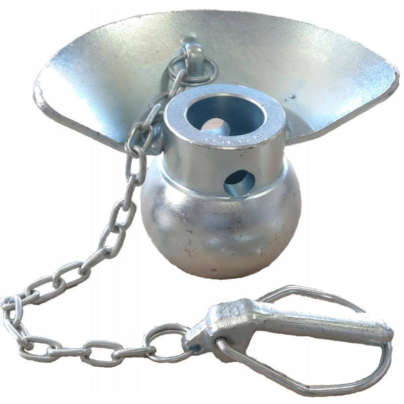 Lower lever ball with flange angle 2 3