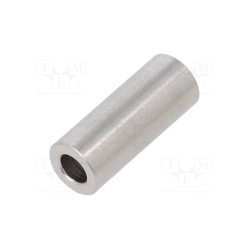 5 pcs x DREMEC - 348/4,3X20 - Spacer sleeve, 20mm, cylindrical, stainless steel, Out.diam: 8mm