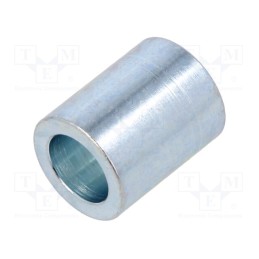 5 pcs x DREMEC - 3216/10,5X20 - Spacer sleeve, 20mm, cylindrical, steel, zinc, Out.diam: 16mm