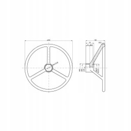 Steering wheel steering wheel cutter mf3