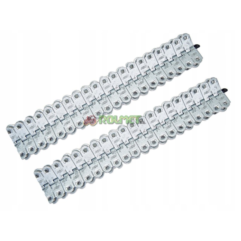 Coupler connector, round baler belt clip, 12 cm