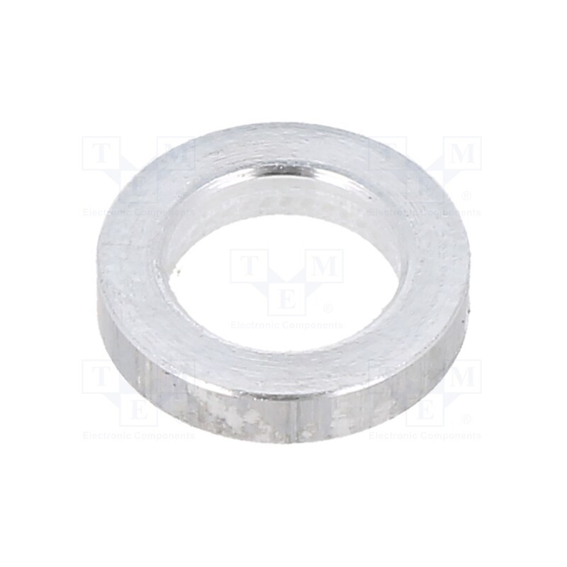 5 pcs x DREMEC - 3310/6,2X02 - Spacer sleeve, 2mm, cylindrical, aluminium, Out.diam: 10mm