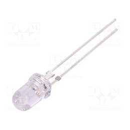 1 pcs x OPTOSUPPLY - OSI3NA5111Y - IR transmitter, 5mm, transparent, 60mW, 15°, λp max: 850nm, THT