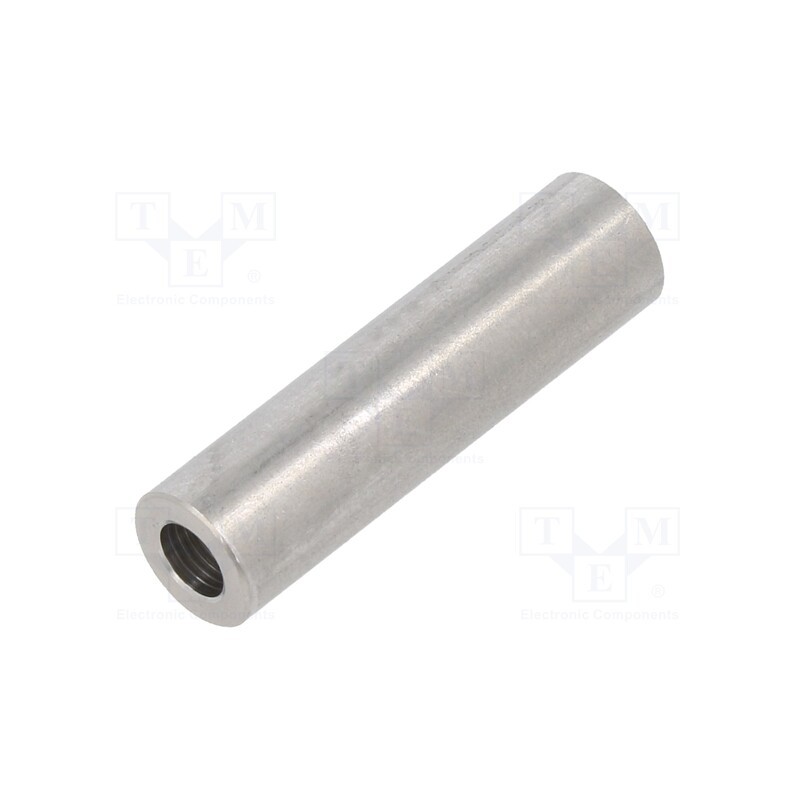 5 pcs x DREMEC - 348/4,3X30 - Spacer sleeve, 30mm, cylindrical, stainless steel, Out.diam: 8mm